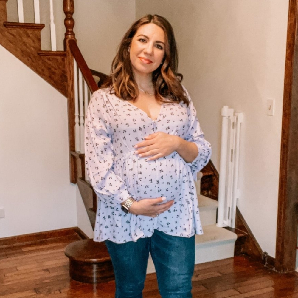 The Nines by HATCH Floral Blouse